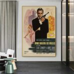 affiche vintage james bond
