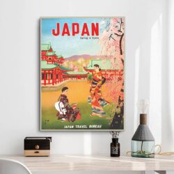 affiche vintage japan