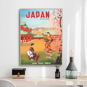 affiche vintage japan