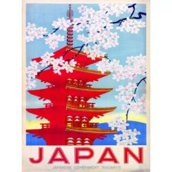 affiche vintage japan