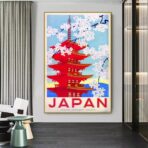 affiche vintage japan