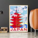 affiche vintage japan
