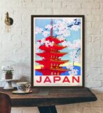 affiche vintage japan