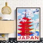 affiche vintage japan