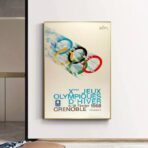 affiche vintage jeux olympiques