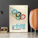 affiche vintage jeux olympiques
