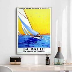 affiche vintage la baule