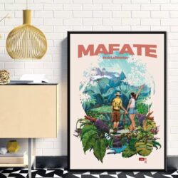 affiche vintage la réunion
