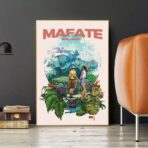 affiche vintage la réunion