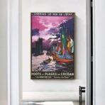 affiche vintage la rochelle