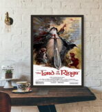 affiche vintage le seigneur des anneaux