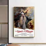 affiche vintage le seigneur des anneaux