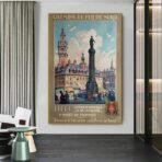 affiche vintage lille