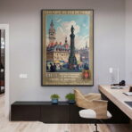 affiche vintage lille