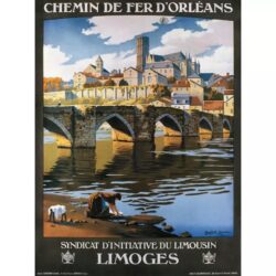 vintage poster limoges