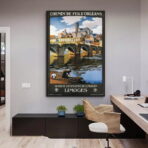 affiche vintage limoges