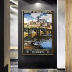 affiche vintage limoges