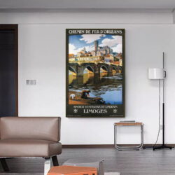 affiche vintage limoges