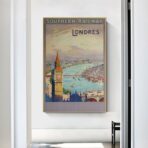 affiche vintage londres