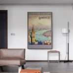 affiche vintage londres