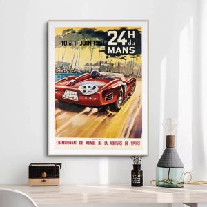 affiche vintage mans