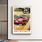 affiche vintage mans