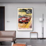 affiche vintage mans