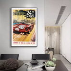 affiche vintage mans