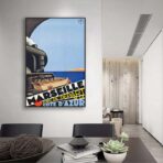 affiche vintage marseille