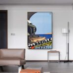 affiche vintage marseille