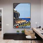 affiche vintage marseille