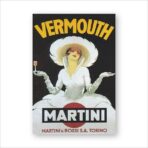 vintage martini poster