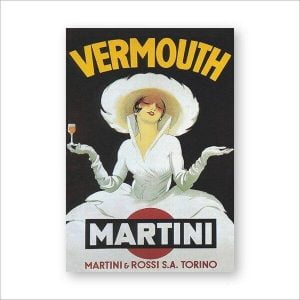 affiche vintage martini