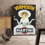 affiche vintage martini