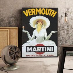 affiche vintage martini