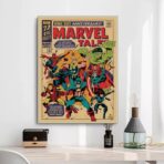 affiche vintage marvel