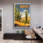 affiche vintage mexique