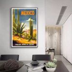 affiche vintage mexique
