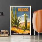affiche vintage mexique