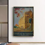 affiche vintage nantes