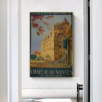 affiche vintage nantes