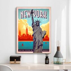 affiche vintage New-York