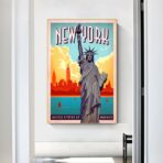 affiche vintage New-York