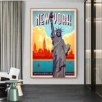 affiche vintage New-York