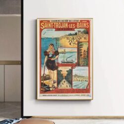 affiche vintage oleron