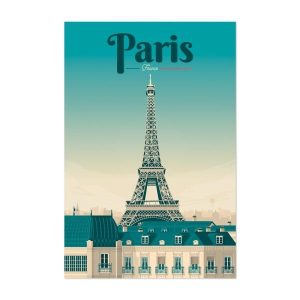 affiche vintage paris