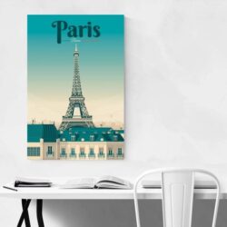 affiche vintage paris