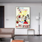 affiche vintage pays basque