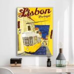 affiche vintage portugal