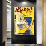 affiche vintage portugal